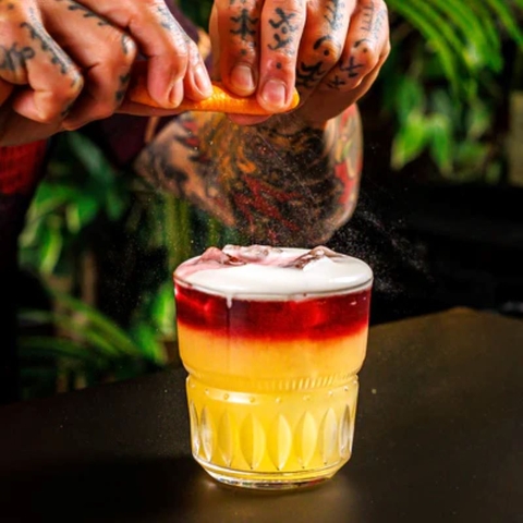 Ly thủy tinh Onis New Era Rocks 260ml