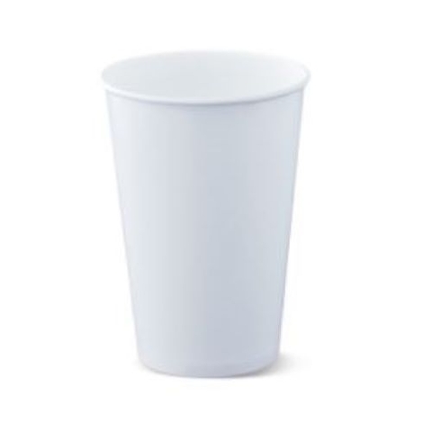 Ly giấy đồ uống lạnh màu trắng 16oz - 16oz Cold Cup - WHITE