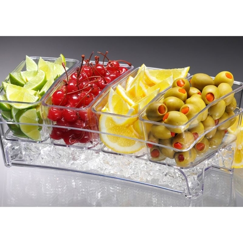 Thố nhựa Condiment Bar On Ice Prodyne,