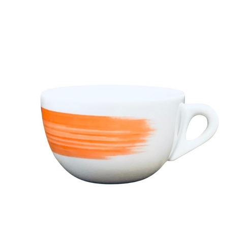 Ly sứ Ancap Latte vẽ thân Màu cam, 350ml