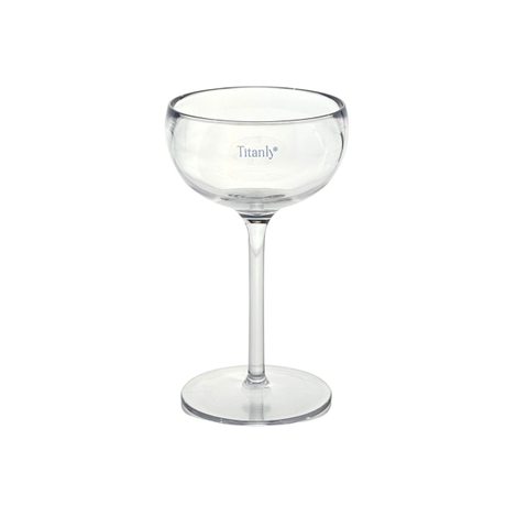 Ly nhựa tritan TitanLy Coupe Glass, 242ml