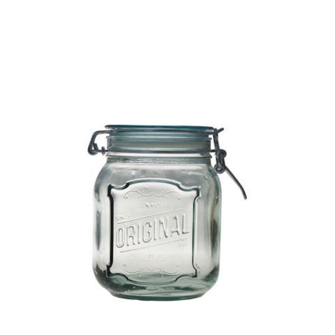 Hũ thủy tinh tái chế VSM Tarro Klik Original 1100ml