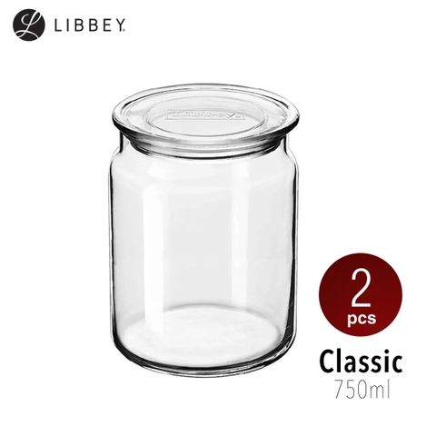 Bình thủy tinh nắp nhựa Libbey Classic Storage Jar, 750ml