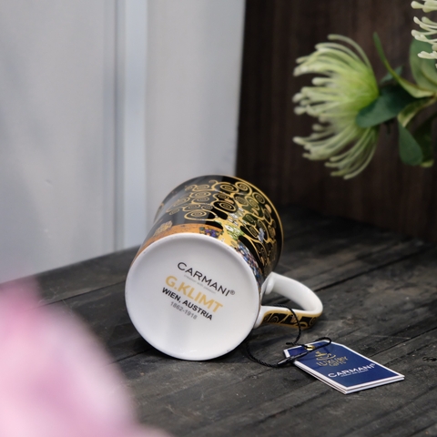 Ly sứ Carmani Mug Classic New - G. Klimt, The Tree of Life 400ml