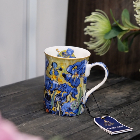 Ly sứ Carmani Mug Classic New - V. van Gogh, Irises 400ml