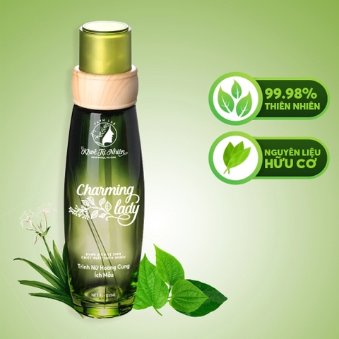 Dung dịch vệ sinh Charming Lady Khoẻ Tự Nhiên 100ml