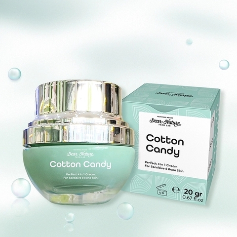 Cotton Candy Perfect Cream 4 in 1 For Sensitive & Acne Skin