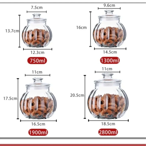 HỦ GIA VỊ THỦY TINH (KEO BÍ)