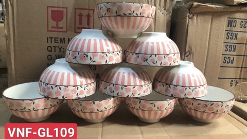 CHÉN SỨ HOA VĂN 4D