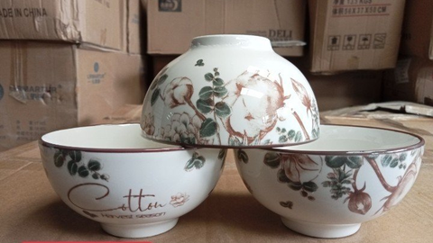 CHÉN SỨ HOA VĂN 4D