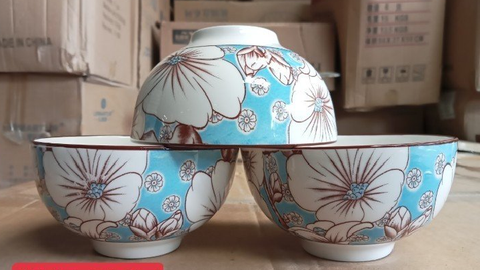 CHÉN SỨ HOA VĂN 4D