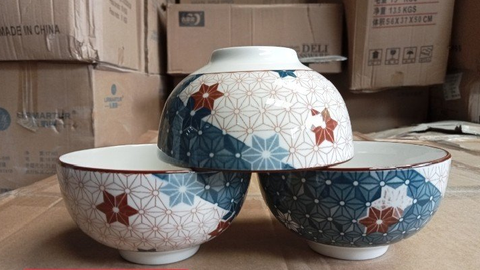 CHÉN SỨ HOA VĂN 4D