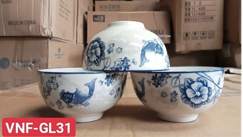 CHÉN SỨ HOA VĂN 4D