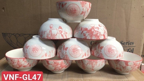 CHÉN SỨ HOA VĂN 4D