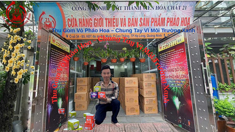 Thu gom vỏ pháo hoa hợp pháp - Trách nhiệm cộng đồng vì môi trường bền vững