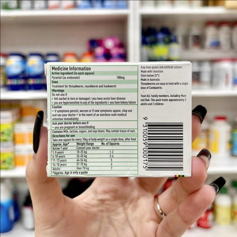 THUỐC TẨY GIUN SOCOLA ÚC SIÊU NGON