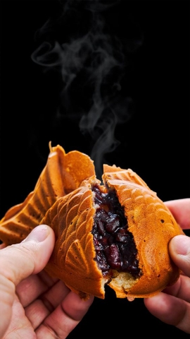 Bánh Cá Nhân Đậu Đỏ