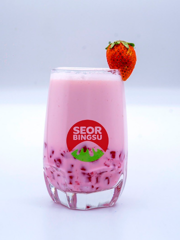 Sữa Tươi Thạch Dâu Tây