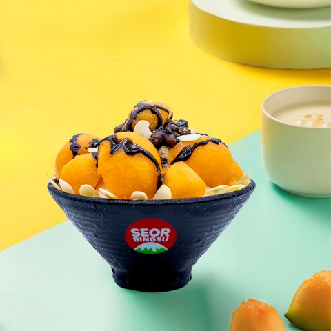 Bingsu Dưa lưới