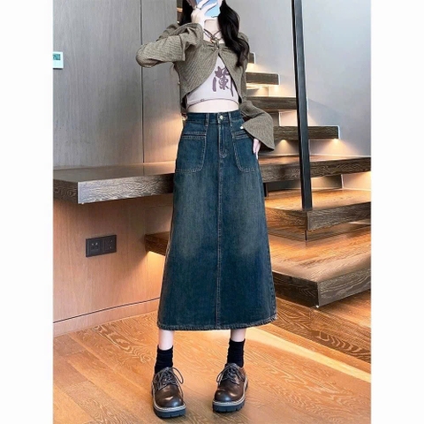 Chân váy jean-R7.2812.24