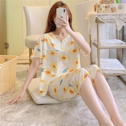 Bộ lanh áo cộc quần lửng-TN4.1606