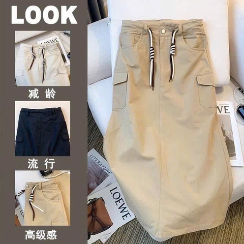 Chân váy kaki-R29.2002.25