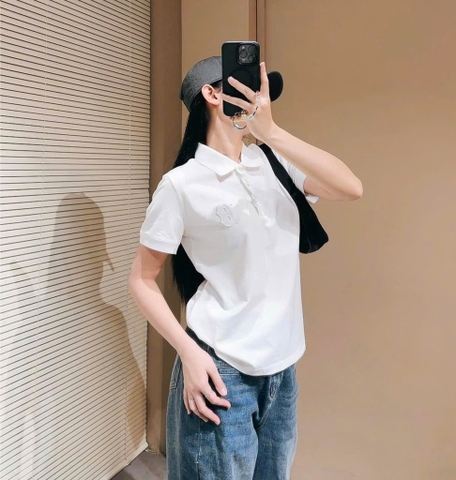 Áo polo trắng MLB-R28.0803.26