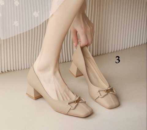 Giầy cao gót mũi vuông-TN8.1308