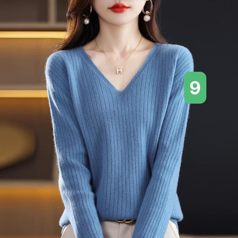 Áo len cổ tim-Tn8.0112
