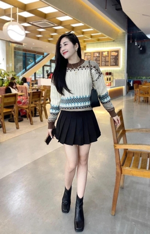 Áo len thổ cẩm-TN8.1412