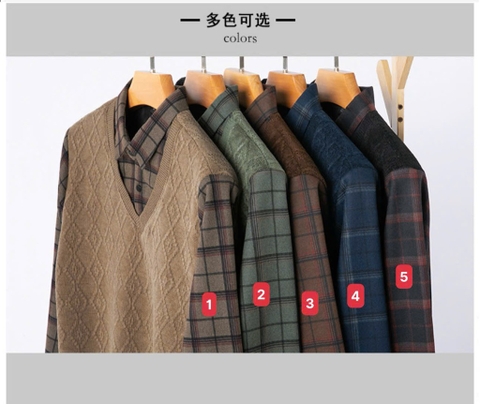 Áo len cổ sơ mi-R20.2812.24