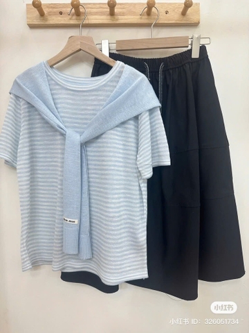 Áo len kẻ-R19.1908.25