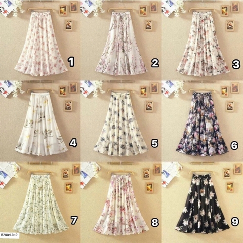 Chân váy hoạ tiết-R18.2704.25