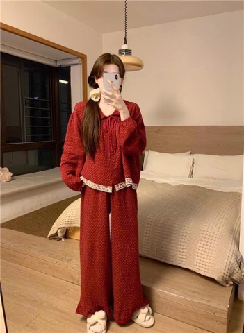 Bộ pijama đỏ-R14.1302.25