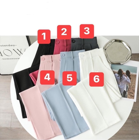 Quần vải ống suông-R22.1505