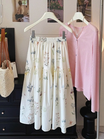 Chân váy hoa-R17.2606.25