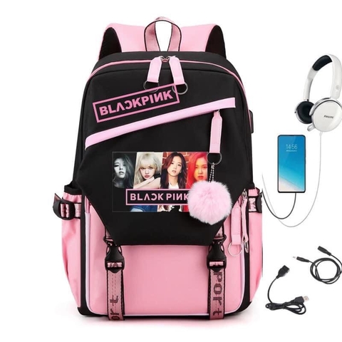 Balo Black pink-TN8.1707