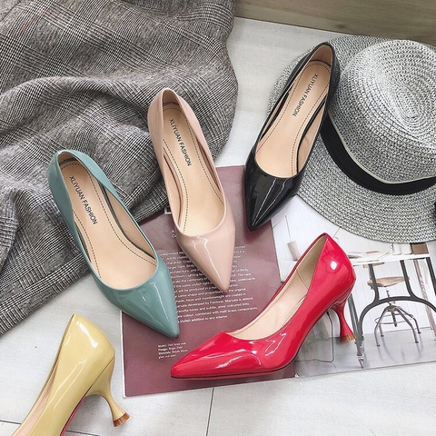 Giầy cao gót mũi nhọn-TN8.0307