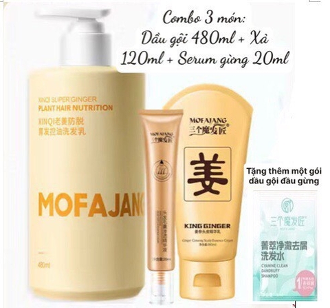 Sét dầu gội gừng-R22.1408
