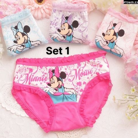 Set 4 quần chip bé gái - TN7.1305
