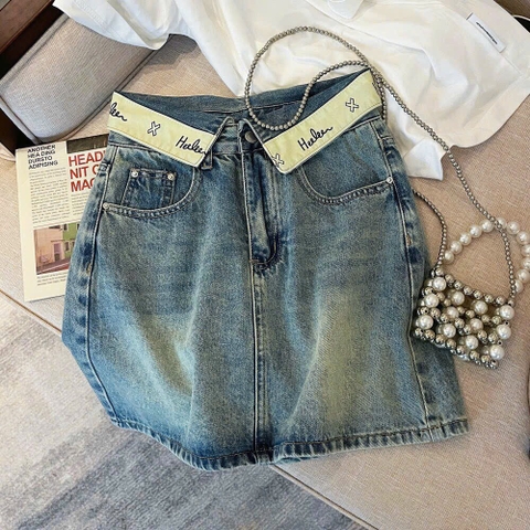 Chân váy jean chữ A-TN11.0108