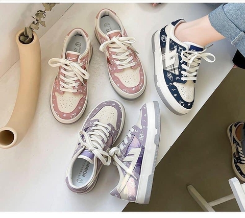 Giầy TT hoạ tiết-TN14.0608