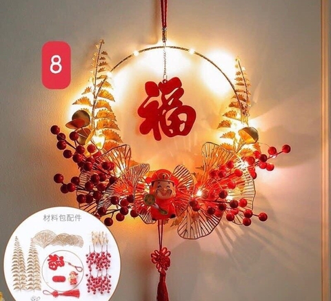 Vòng hoa treo tết-TN14.0611