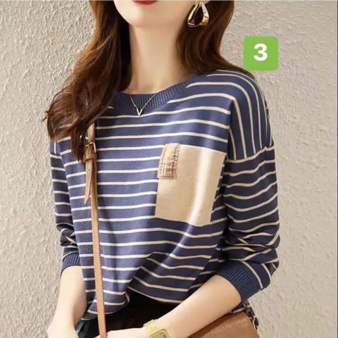 Áo len kẻ-R1.0301.25