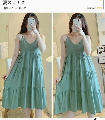 Váy lanh lụa-TN8.1906