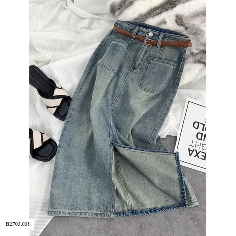 Chân váy jean-R16.2703.25