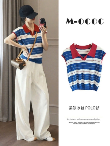 Áo polo kẻ-R7.0106.25