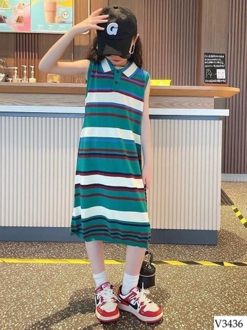 Váy suông kẻ-TN1.3108