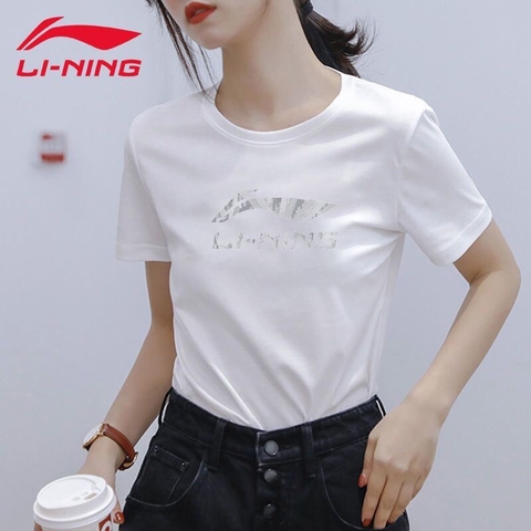 Áo thun trắng Lining-TN13.2706