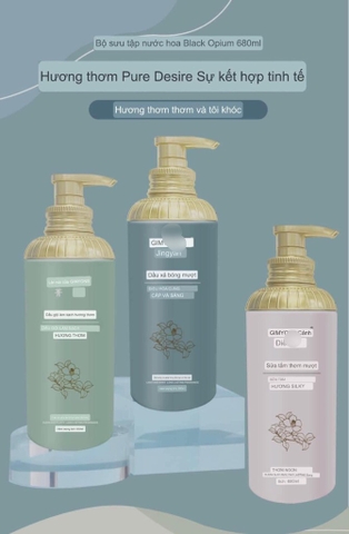 Set 3 chai gội xả sữa tắm-R7.2508